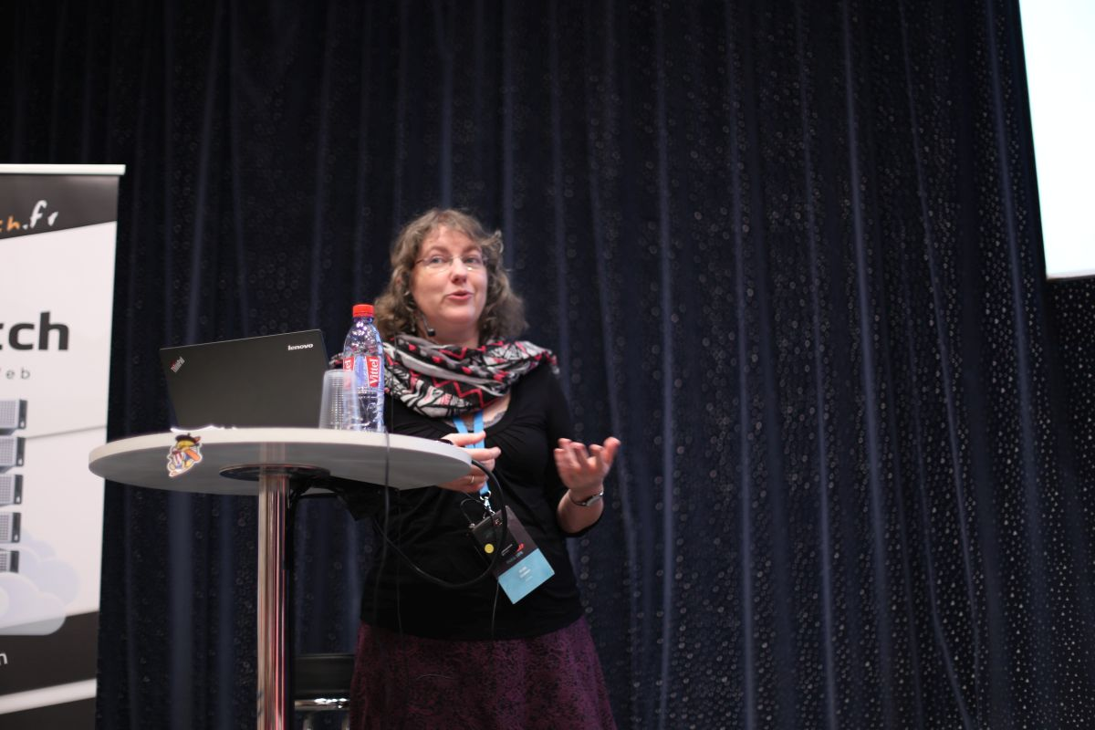 Sylvie Clément, oratrice au WordCamp Paris 2016