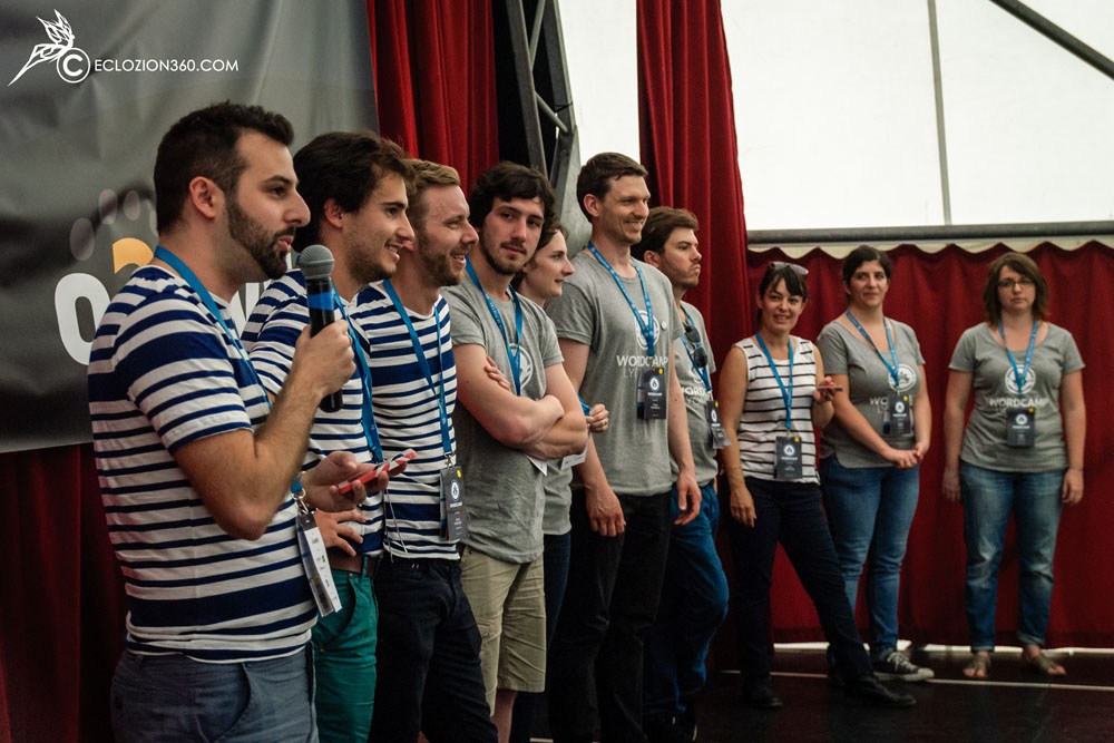 Florian Chambolle au WordCamp Lyon 2015